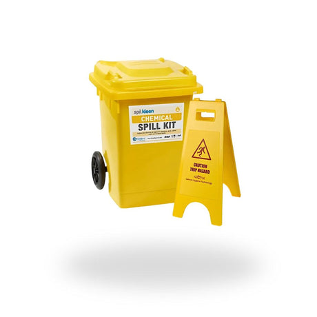 Mobile Spill Kits & Safety Signs for Hazard Management