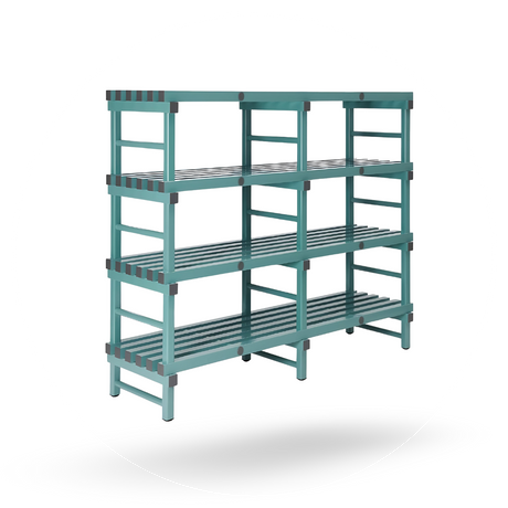 Plastic Racking & Shelving for Hygienic, Heavy-Duty Food Storage