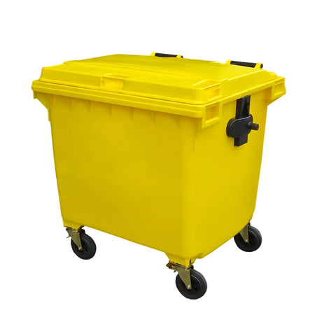 1100L Plastic Wheelie Bin