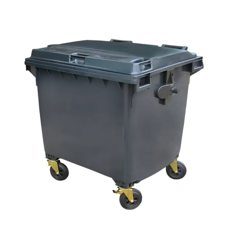 1100L Plastic Wheelie Bin