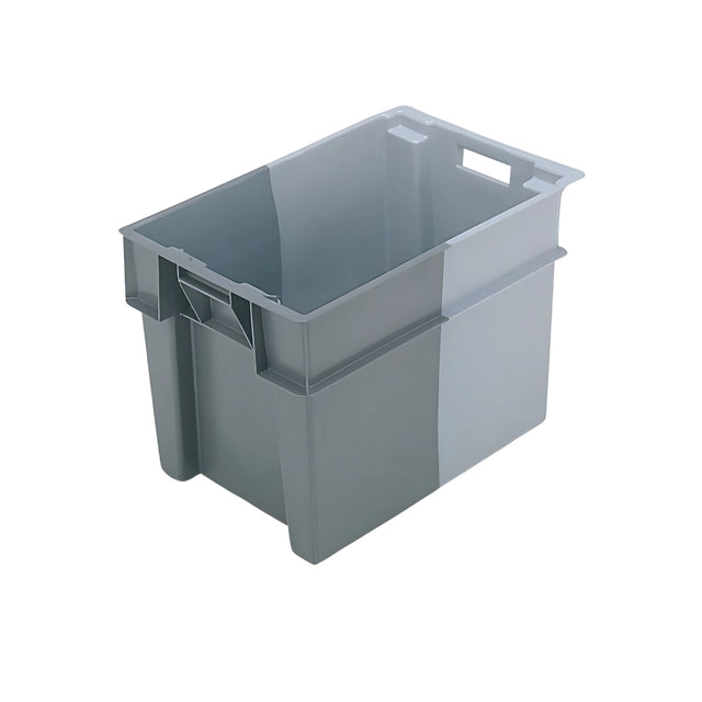 70L Euro Stack Nest Crate – Solid Plastic
