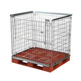Collapsible Stackable Pallet Retention Cage