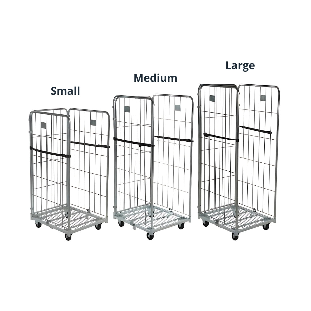 Demountable Roll Cage Trolley – 3 or 4 Sided