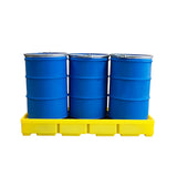 Drum Spill Pallets – 1, 2 or 3 Drum Options