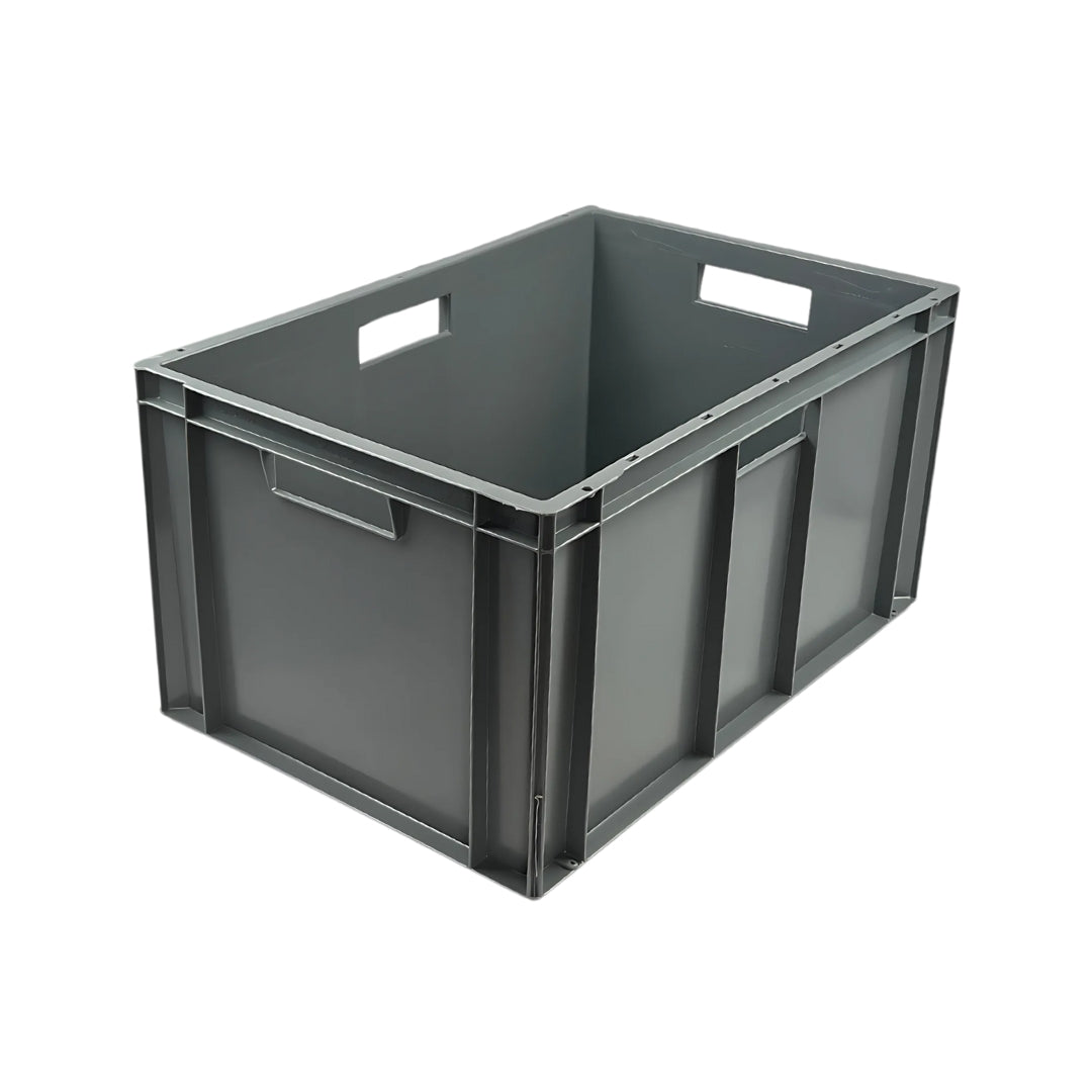 Euro Stacking Plastic Container – Solid or Perforated