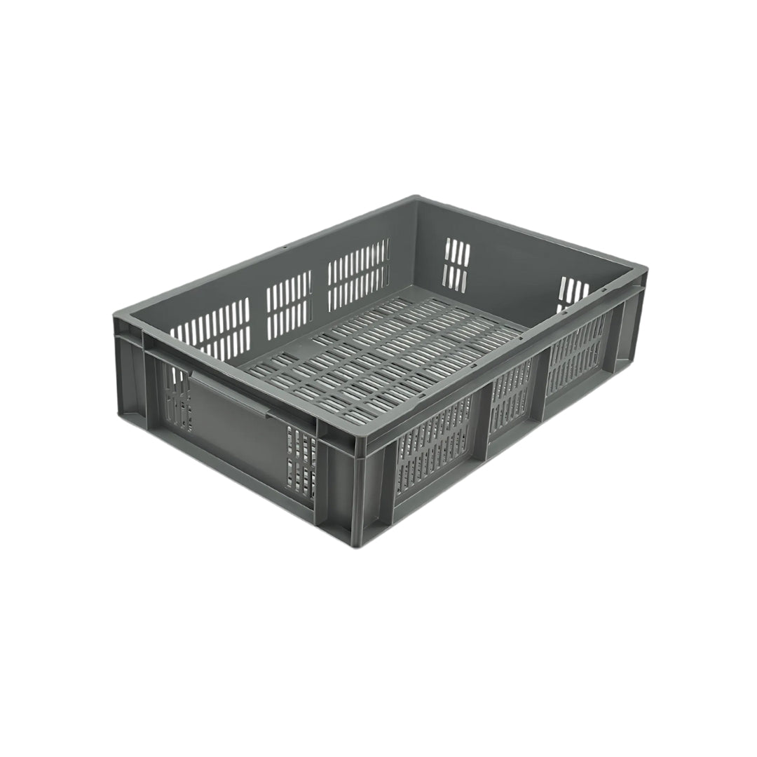 Euro Stacking Plastic Container – Solid or Perforated