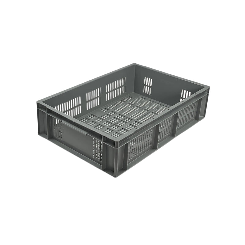 Euro Stacking Plastic Containers – Solid & Perforated, 8L to 60L
