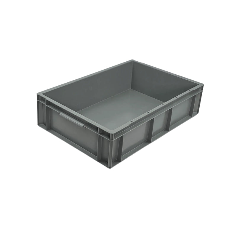 Stackable Solid Container Euro Stacking Plastic Containers – Solid & Perforated, 8L to 60L