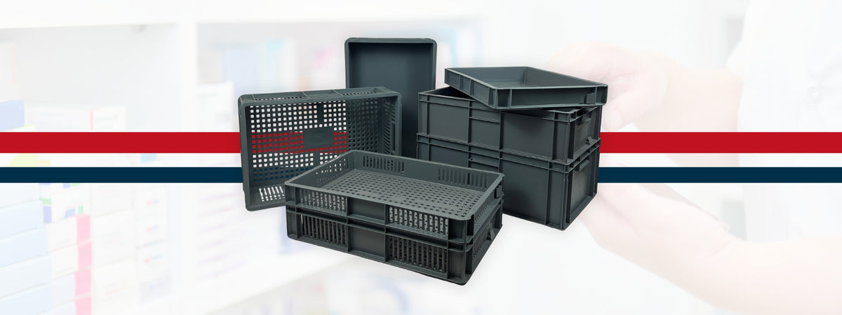 Euro Stacking Containers for Hygiene-Critical & Industrial Use | Fletcher