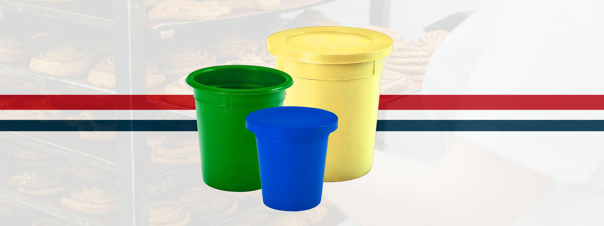Tapered Bins | Food-Grade Ingredient & Storage Containers – Fletcher