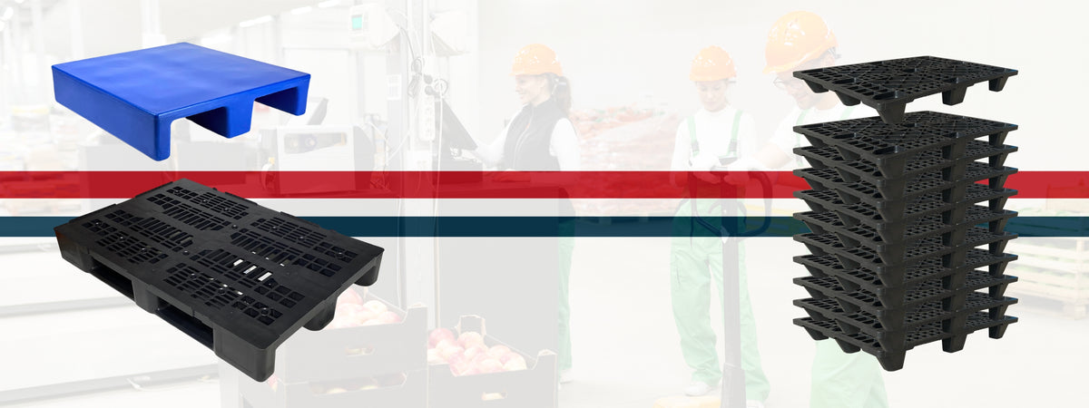 Plastic Pallets | Food-Grade & Recycled Options for Transport & Storage ...