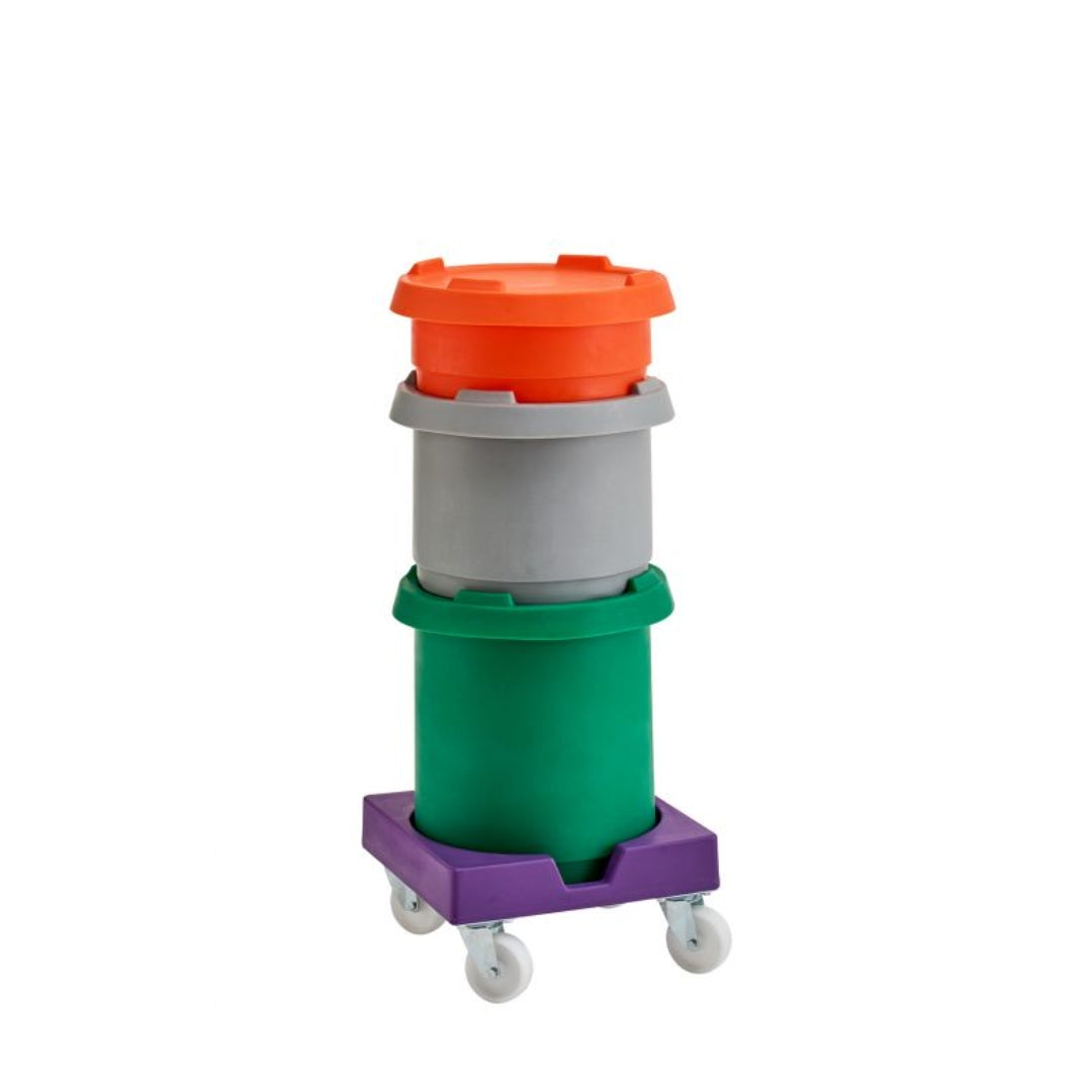 Food-Grade Ingredient Bin Dolly