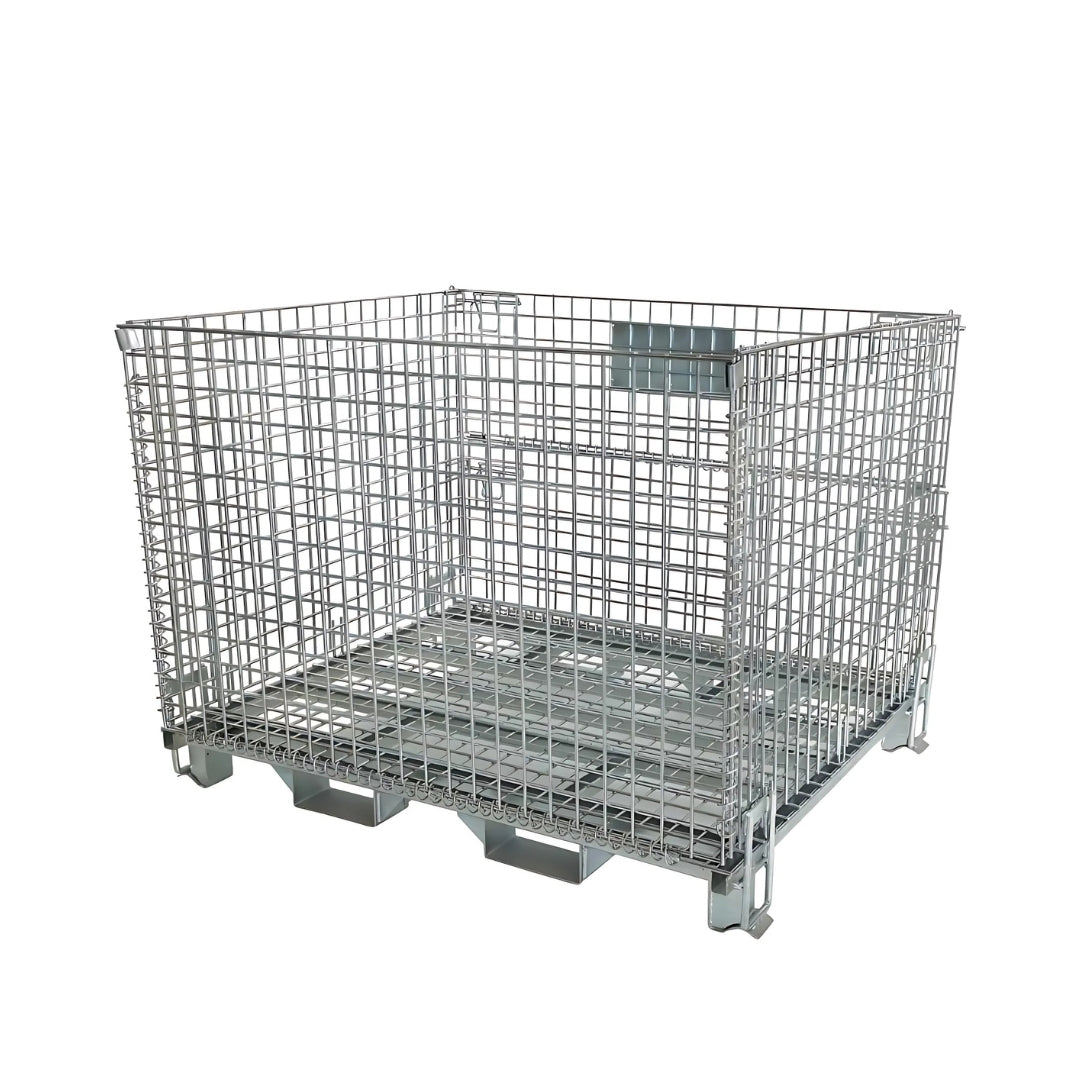 Heavy Duty Collapsible Wire Storage Cage