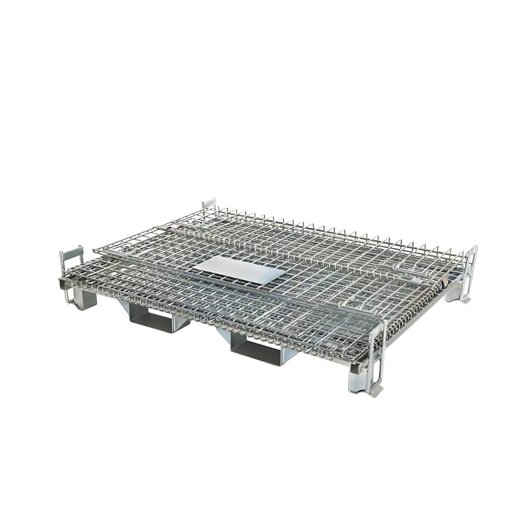 Heavy Duty Collapsible Wire Storage Cage
