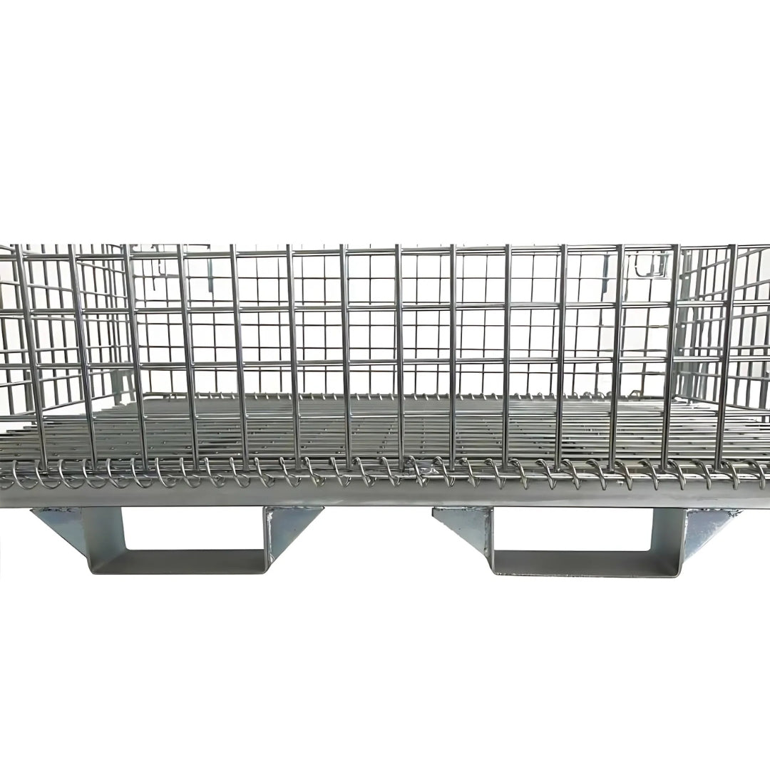 Heavy Duty Collapsible Wire Storage Cage