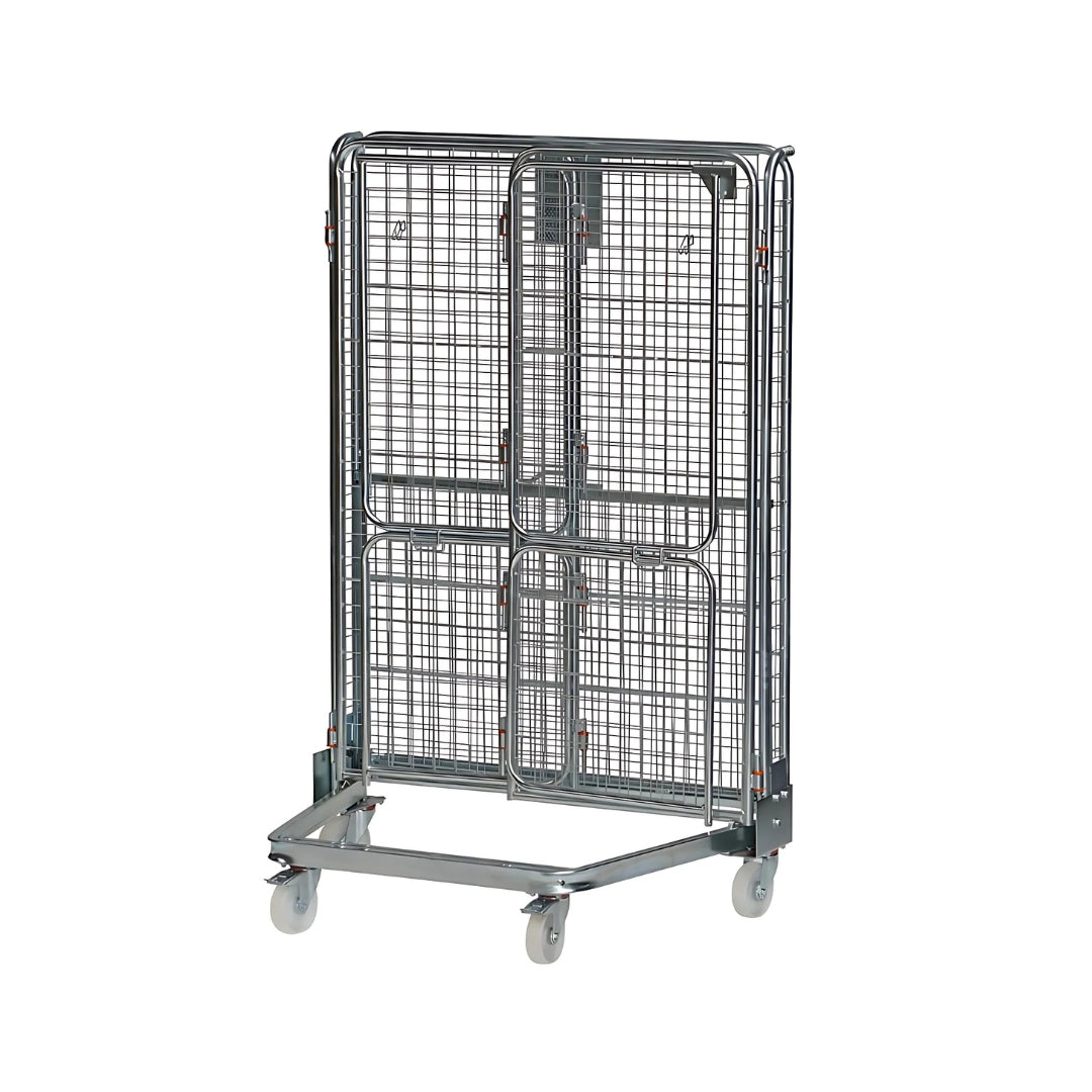 Jumbo Nestable Cage Trolley – Full Mesh