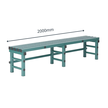 Plastic Changing Room Bench – Food-Safe Seating for Hygiene Zones