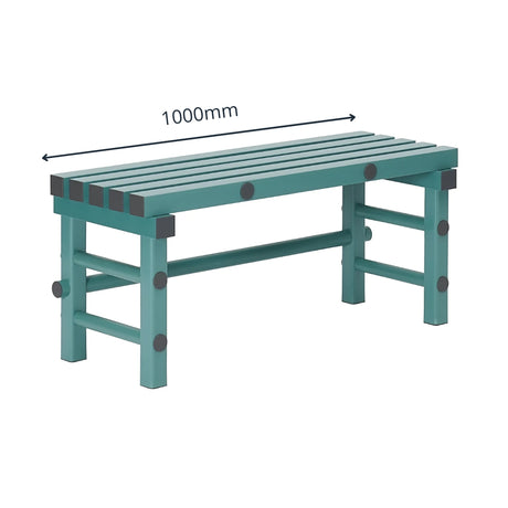 Plastic Changing Room Bench – Food-Safe Seating for Hygiene Zones