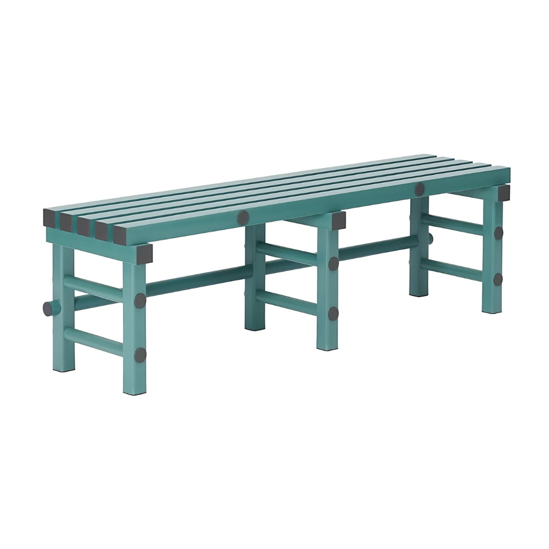 Plastic Changing Room Bench – Food-Safe Seating for Hygiene Zones