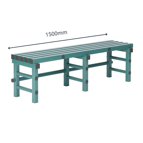 Plastic Changing Room Bench – Food-Safe Seating for Hygiene Zones