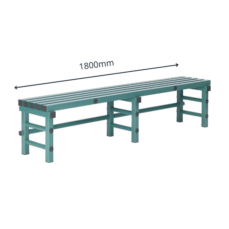 Plastic Changing Room Bench – Food-Safe Seating for Hygiene Zones