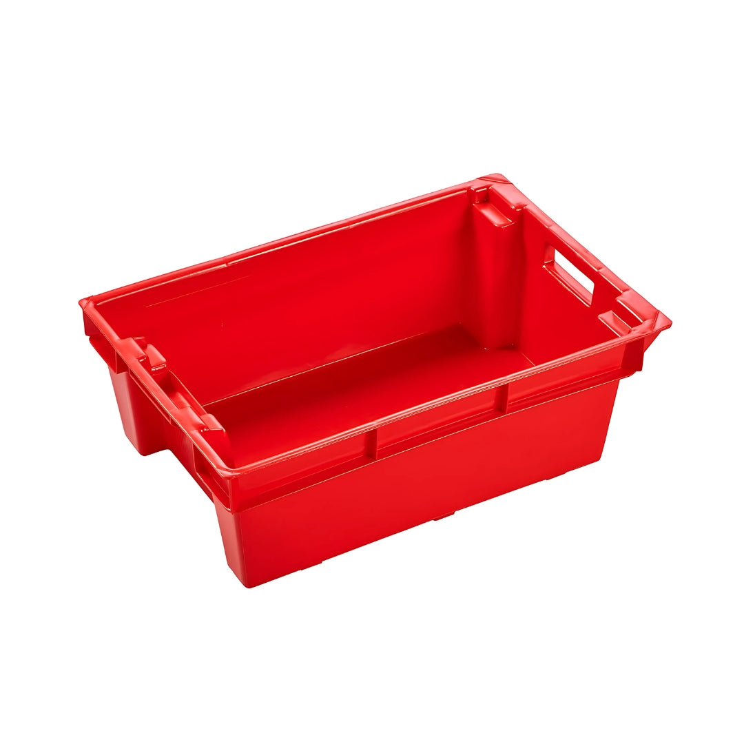 Plastic Stack & Nest Container – 30L Solid