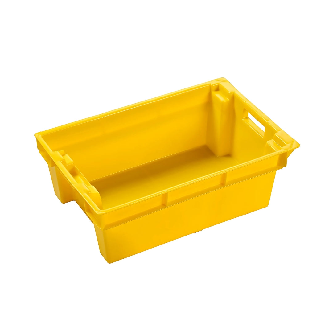 Plastic Stack & Nest Container – 30L Solid