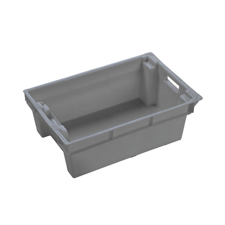 Plastic Stack & Nest Container – 30L Solid