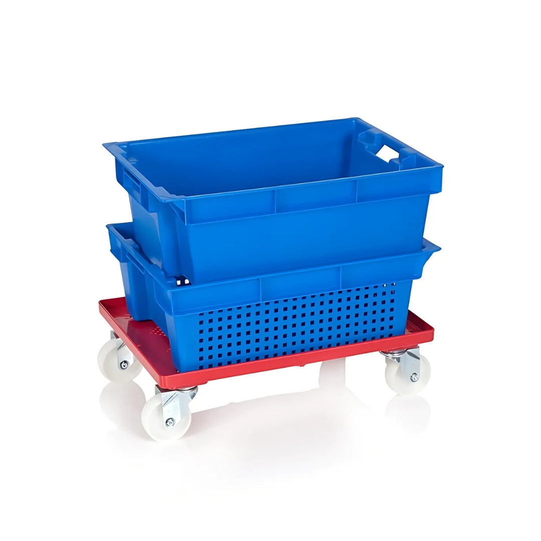 Plastic Stack & Nest Container – 30L Solid