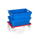 Plastic Stack & Nest Container – 30L Solid
