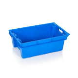 Plastic Stack & Nest Container – 30L Solid