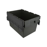 Plastic Storage Box with Attached Lid – 28L to 80L
