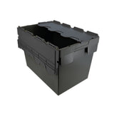 Plastic Storage Box with Attached Lid – 28L to 80L