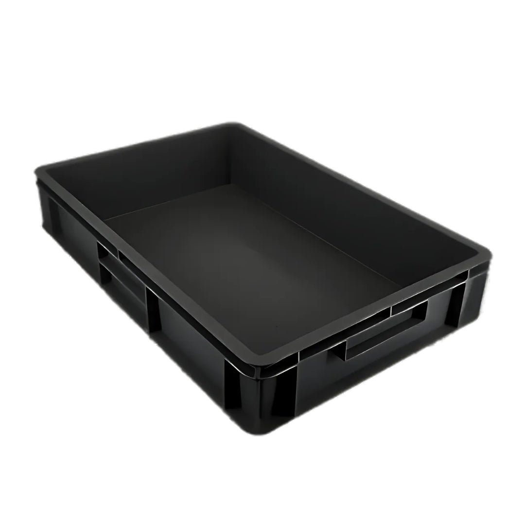 Recycled Plastic Stacking Container – Solid