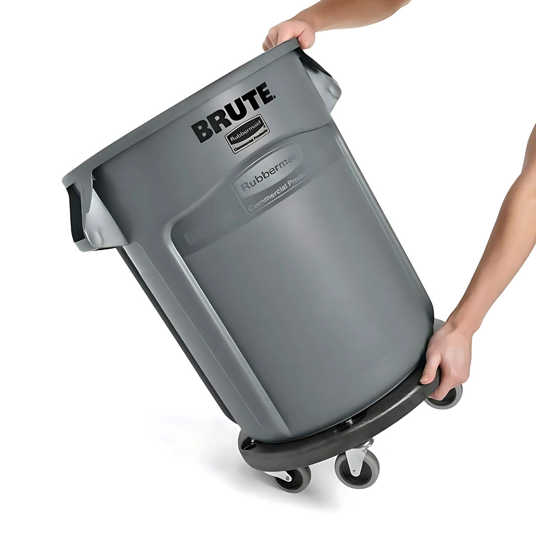 Rubbermaid BRUTE Bin Wheeled Dolly – Round