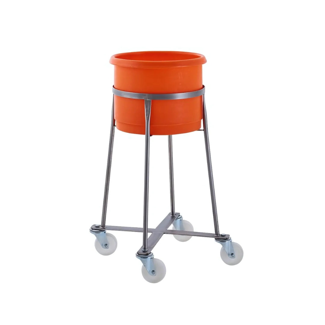 Stainless Steel Bin Stand – Static & Mobile