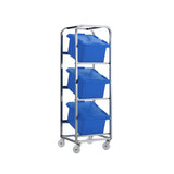 Stainless Steel Food Storage Trolley– 3 Bin