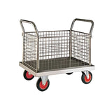 Stainless Steel Platform Trolley – Medium