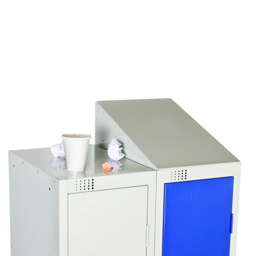 Steel Locker Sloping Top - Deep
