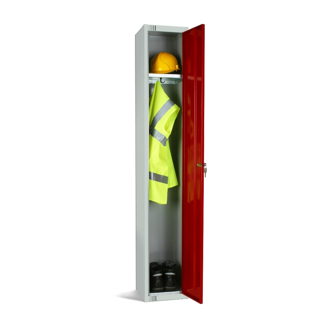 Steel Workplace Locker (Deep) – Multi-Door, Food-Safe Storage
