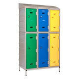 Supertuff Plastic Locker - Sloping Top